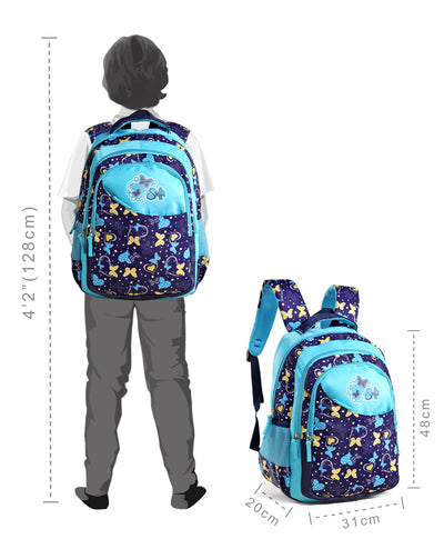 Steffi Rising sparkle School Bag - Backpack (17 inch) | Simba