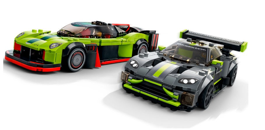 LEGO® Speed Champions #76910: Aston Martin Valkyrie AMR Pro and Aston Martin Vantage GT3