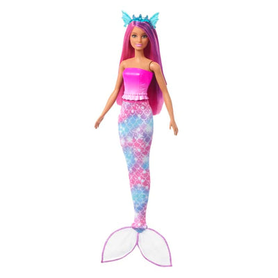 Doll and Fantasy Pets, Dress-Up Doll, Mermaid Tail and Skirt | Barbie®