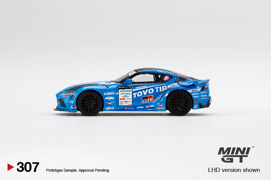 ⭐️絶版 MINI GT HKS GR スープラ D1 GP 2020 日本限定 MINI GT 1/64 HKS GR スープラ D1 GP 2020 #77 H.Matsuyama - ミニカー