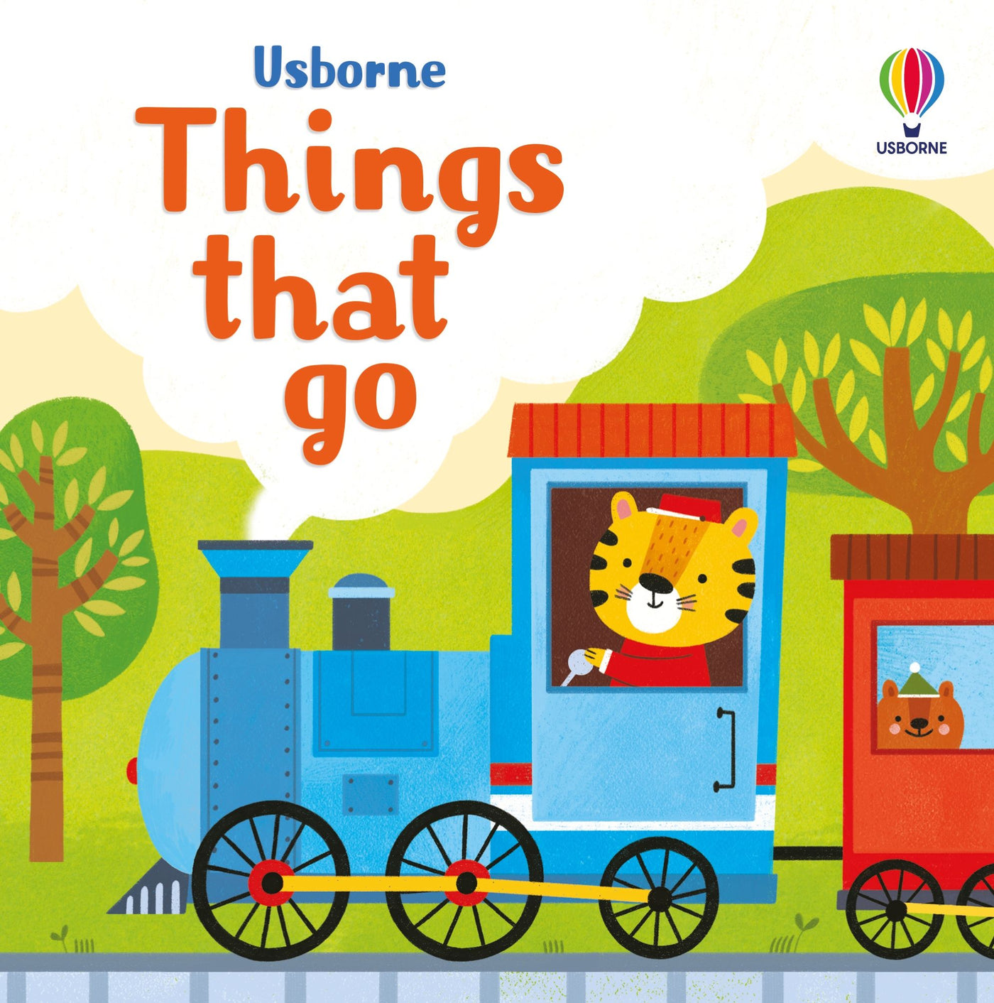 First Jigsaws And Book: Things that go - Board Book | Usborne