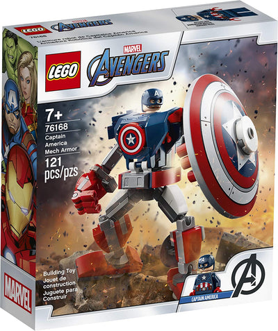 Captain America Mech Armor, 76168 | LEGO® Marvel