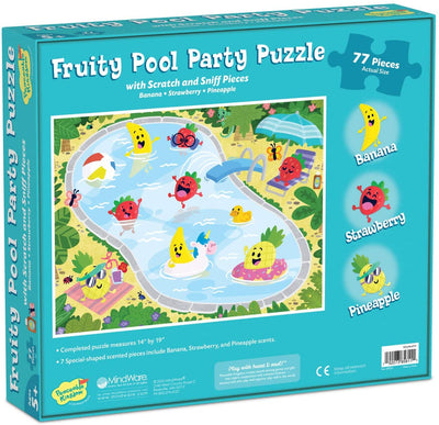 Scratch and Sniff Puzzle: Fruity Pool Party