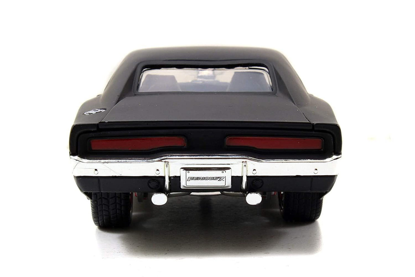 1970 Dodge Charger: Fast & Furious (Matte Black) - Diecast Car 1:24 Scale | Jada Toys