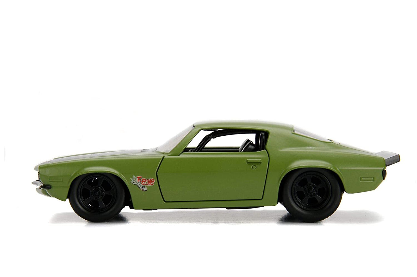 Fast N Furious 1973 Chevy Camaro, Green Metal Die cast (1: 32 Scale) | Jada Toys