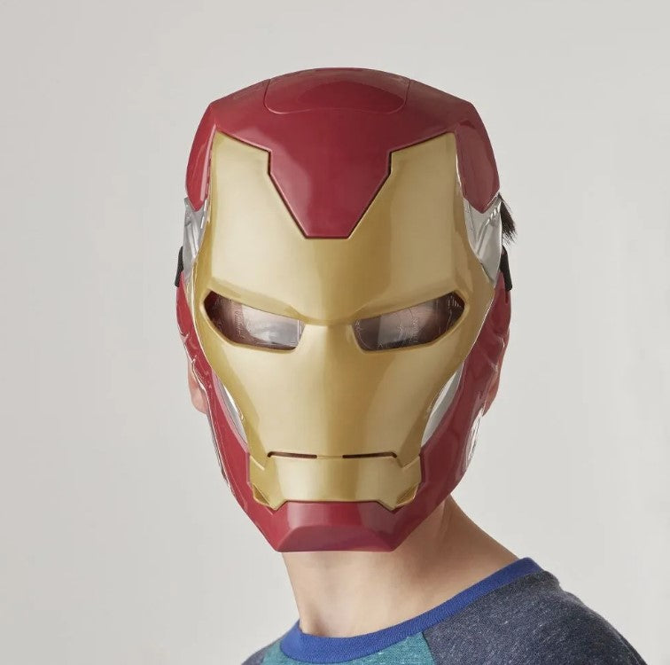 thumbnail image 2 of Marvel Avengers Iron Man Flip FX Mask - Light-Up Role Play Mask For Kids Costume Dress Up 2 of 14