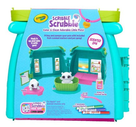Scribble Scrubbie: Pets Scented Spa - Playset | Crayola