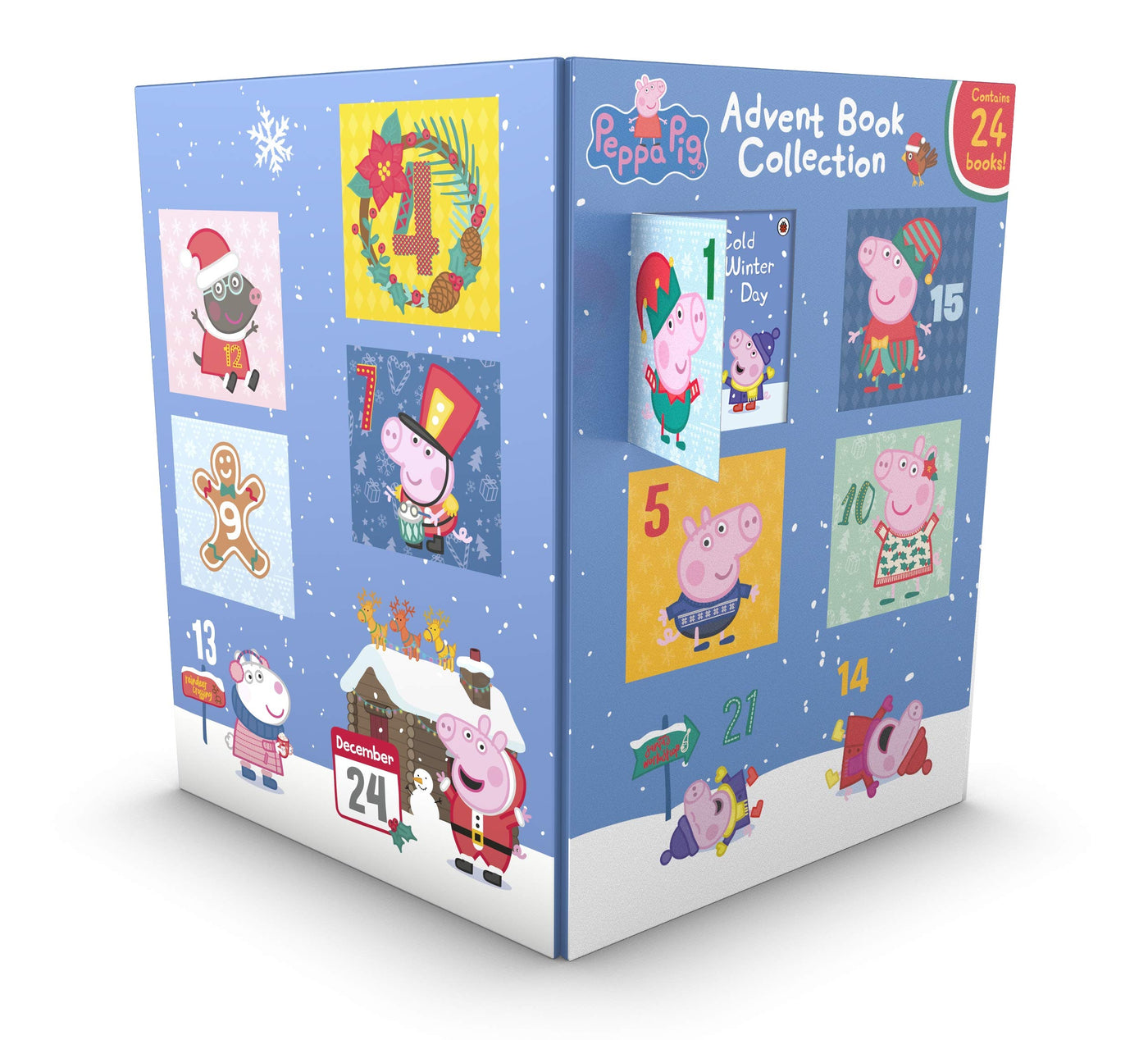 Peppa Pig Advent Book Collection (Paperback) | Ladybird