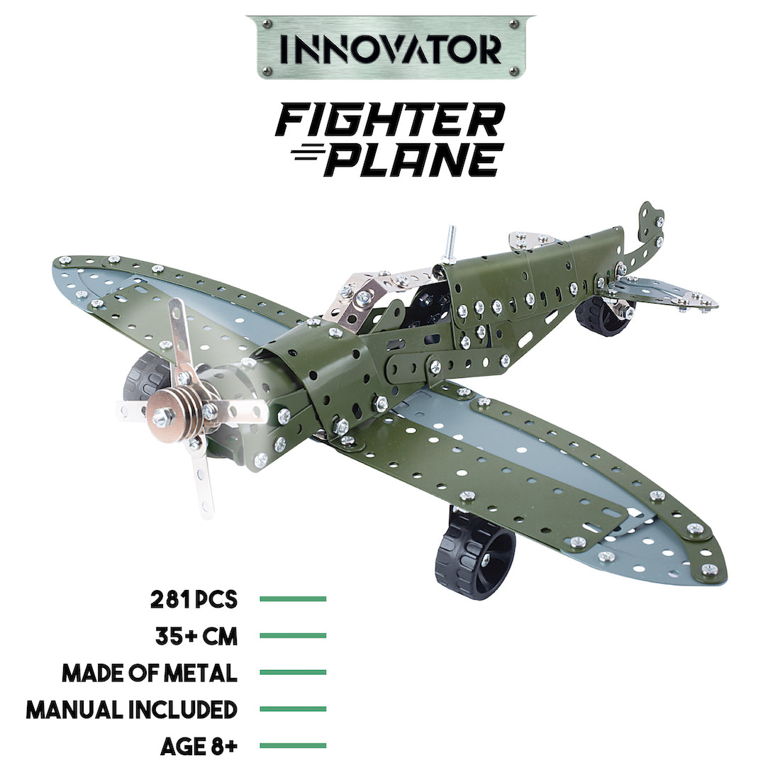 Innovator: Fighter Plane - 281 PCS | Kipa Gaming