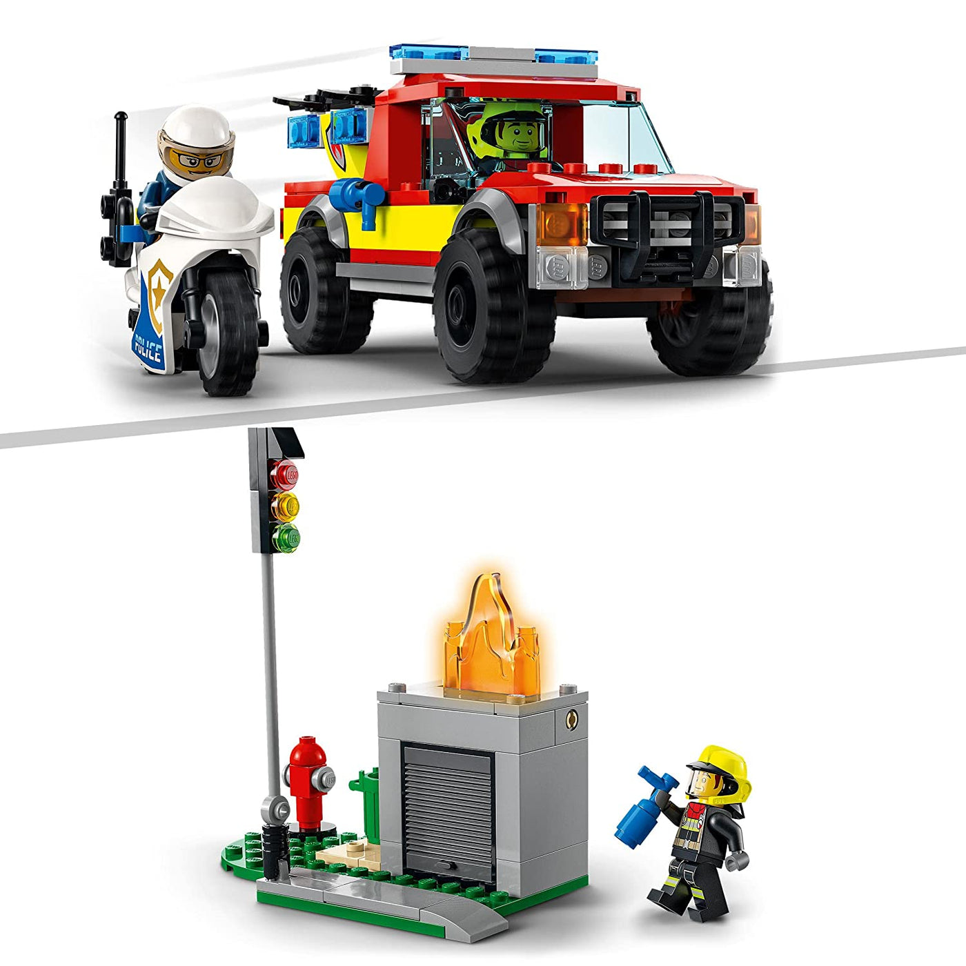 LEGO City # 60319 - Fire Rescue & Police Chase