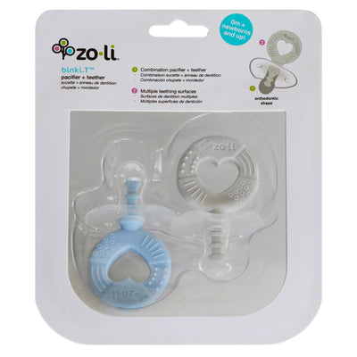 BINKI.T Paci Teether Circle - Blue 2pc | ZoLi