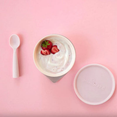 First Bite Feeding Set - Vanilla Pink | Miniware