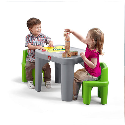 Mighty My Size Table and Chairs Set | Step2
