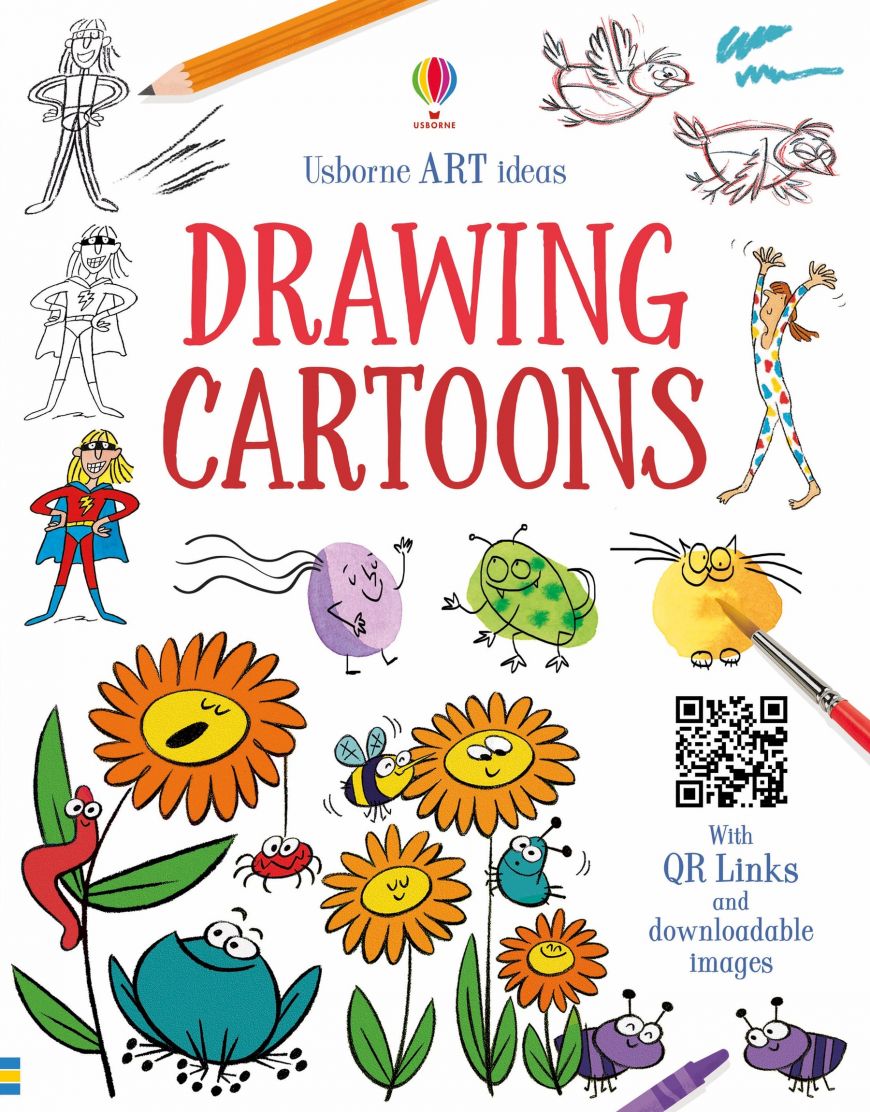 Drawing Cartoons: Art Ideas - Paperback | Usborne Books