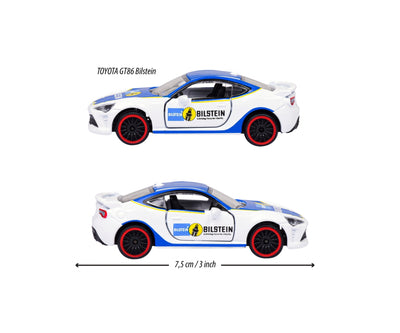 Toyota GT86 Bilstein- Racing Cars Die-Cast Scale Model (1:64) | Majorette