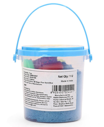 Magic Sand with Moulds Blue - 500 gm | Youreka