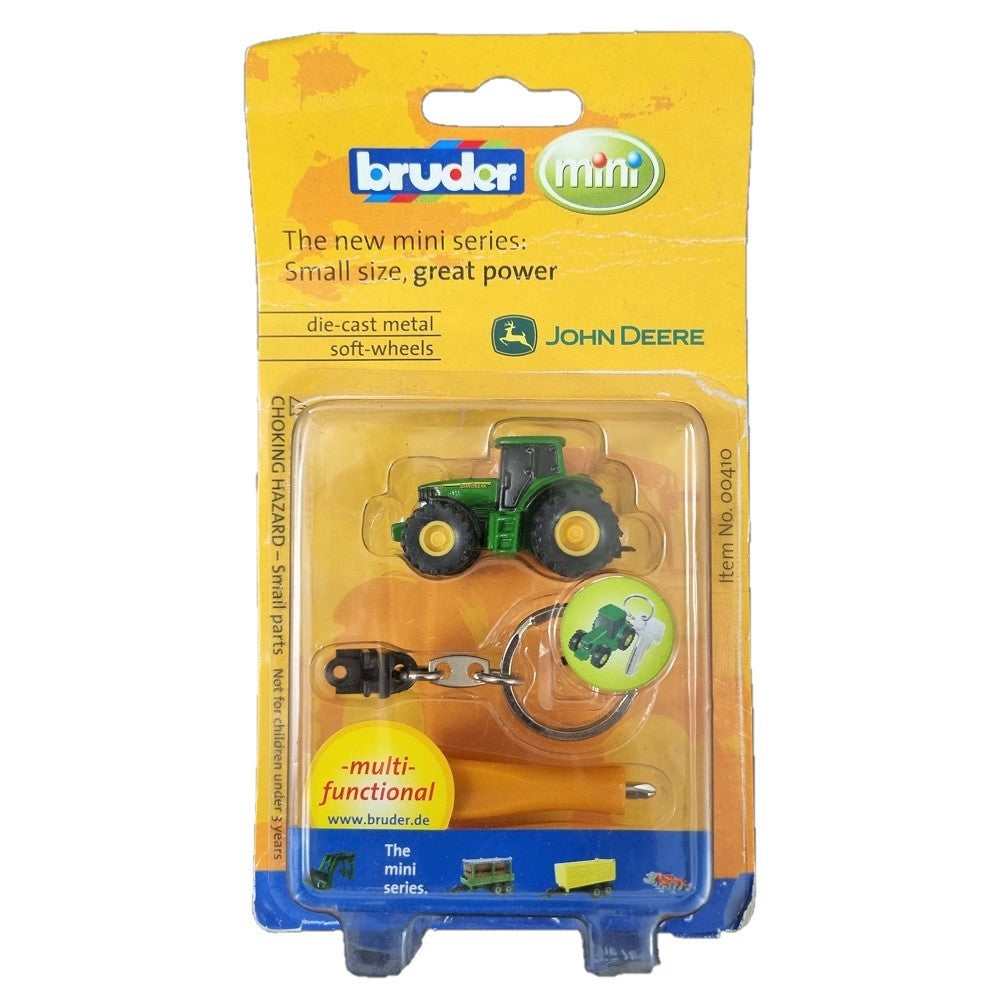 Bruder Die Cast Mini Series:  John Deere 6920 with Keyring and Screwdriver