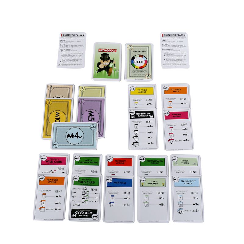 Monopoly Deal Card Game | Hasbro