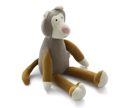 Monkey: Soft Toy for Kids - Multicolour | Pluchi