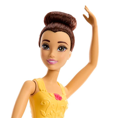 Disney Princess Toys, Ballerina Belle Doll - Yellow | Barbie