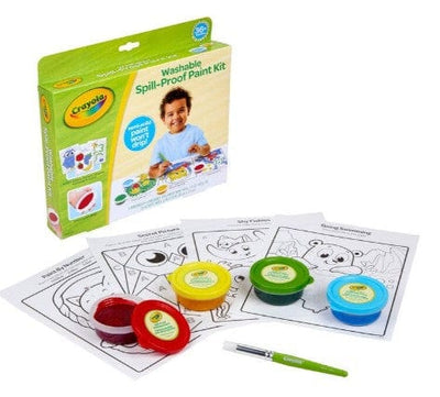 Washable Spill-Proof Paint Kit | Crayola by Crayola, USA Art & Craft