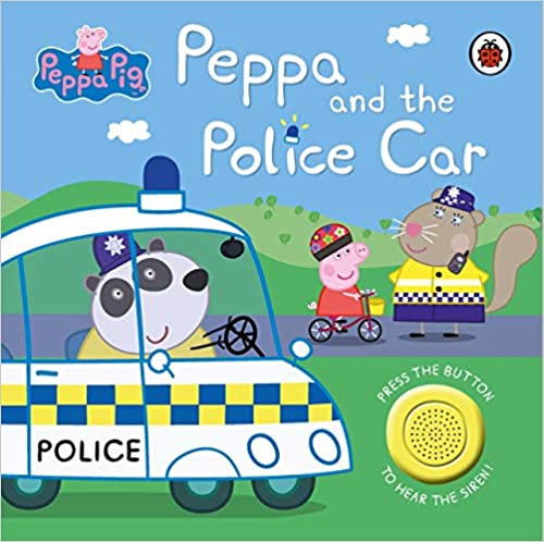 Peppa Pig: Peppa and The Police Car (Sound Book) - Board Book | Ladybird Books