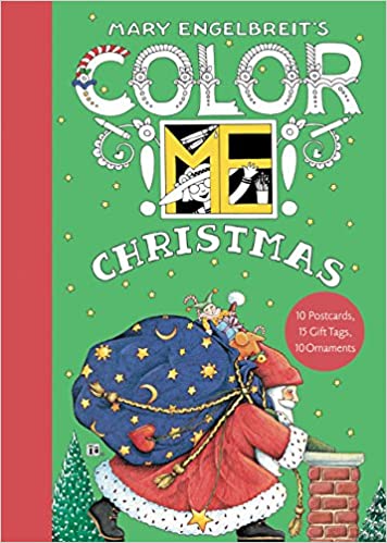 Mary Engelbreit's Color ME Christmas: Book of Postcards - Paperback | HarperCollins