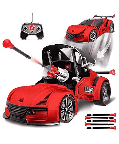 Remote Controlled Transforming Missile Launcher (Red)