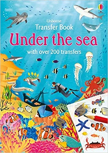Under the Sea -Transfer Activity Book - Paperback | Usborne by Usborne Books UK Book