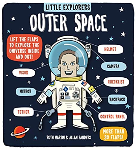 Outer Space - Little Explorers - Board Book | Templar Books