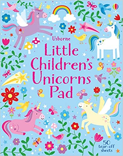 Little Children's Unicorns Pad - Paperback | Usborne