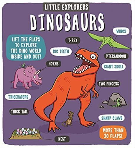 Dinosaurs: Little Explorers - Board Book | HarperCollins