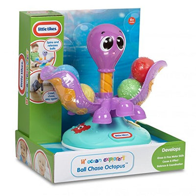 Lil' Ocean Explorers Ball Chase Octopus Toy | Little Tikes