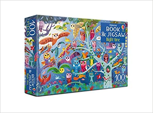 Night Time (Book and Jigsaw Puzzle) - Paperback | Usborne