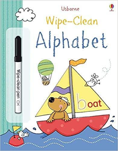Alphabet - Wipe and Clean - Paperback | Usborne