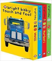 Bright Baby Touch and Feel: Words/Colors/Numbers/Shapes - Krazy Caterpillar 