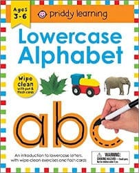 Wipe Clean Workbook: Lowercase Alphabet - Illustrated
