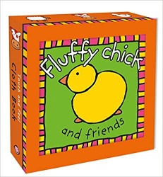 Fluffy Chick and Friends (Touch and Feel Cloth Books) Bath Book