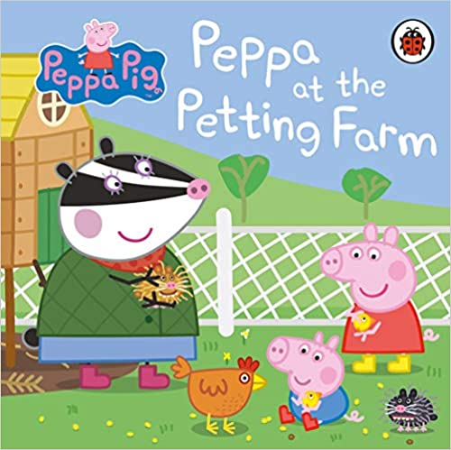 Peppa Pig: Peppa at the Petting Farm - Board Book | Ladybird Books