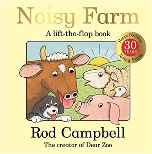 Noisy Farm: 30th Anniversary Edition (The Seven Sisters) - Board Book | Campbell