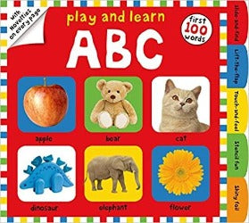 Play and Learn ABC: First 100 Words, with Novelties on Every Page – Illustrated