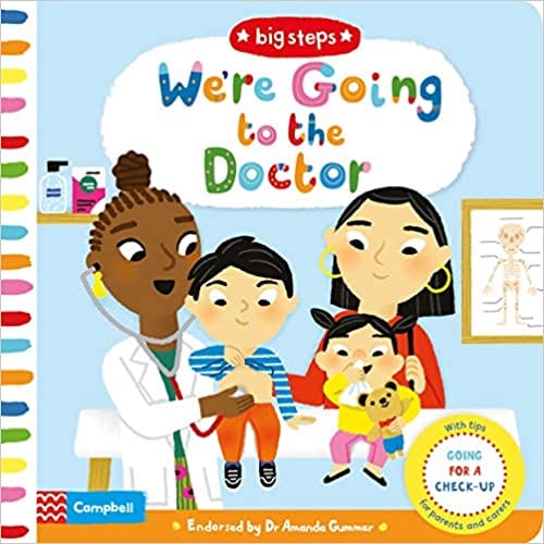 We're Going to the Doctor: Preparing For A Check-Up (Big Steps) - Board Book | Campbell