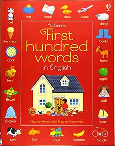 First Hundred Words in English - Paperback | Usborne