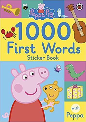 1000 First Words Sticker Book | Peppa Pig - Krazy Caterpillar 
