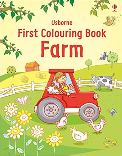 Farm - First Colouring Book - Paperback | Usborne