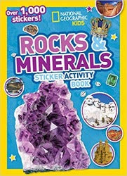 Rocks and Minerals Sticker Activity Book: Over 1,000 stickers!