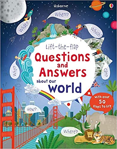 Questions and Answers About Our World (Lift The Flap) - Board Book | Usborne