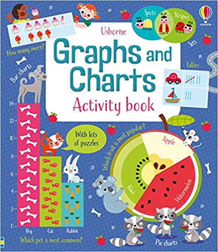 Graphs and Charts Activity Book - Paperback | Usborne