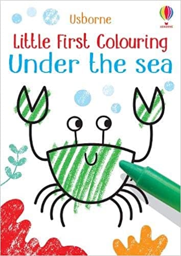Under the Sea - Little First Colouring - Paperback | Usborne by Usborne Books UK Book