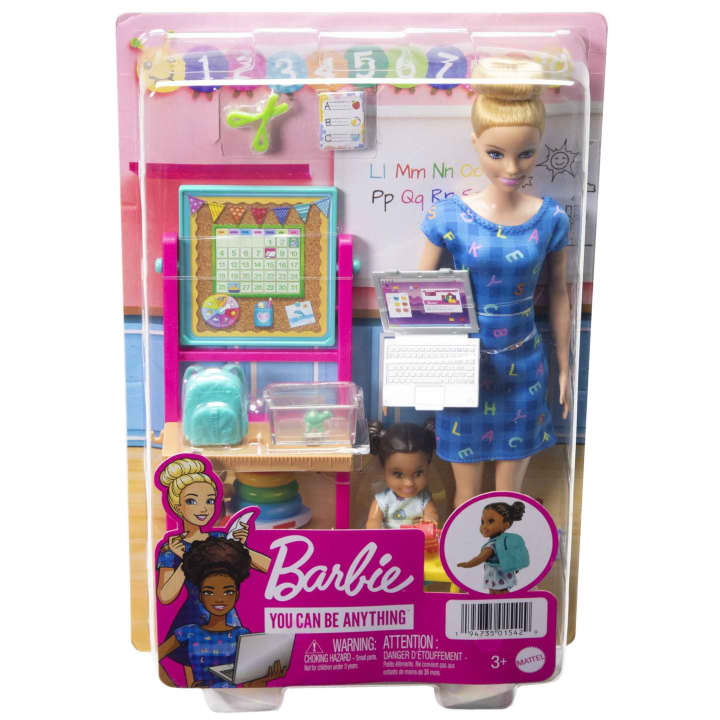 Teacher Doll - Blue Dresses | Barbie®